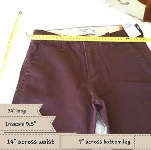 Abercrombie and Fitch kids/NWT womens classic pant